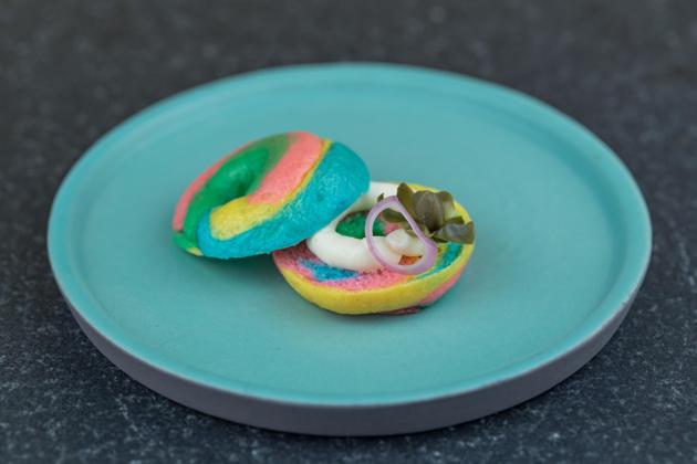 The unicorn bagel comes to us via, where else, but New York City.(It Happened in New York) The unicorn bagel comes to us via, where else, but New York City.(It Happened in New York)