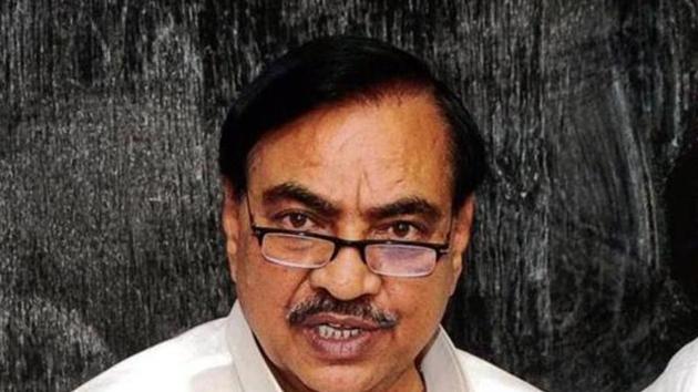 Eknath Khadse had to step down from the cabinet following allegations of corruption in a land deal at Bhosari in Pune (HT) Eknath Khadse had to step down from the cabinet following allegations of corruption in a land deal at Bhosari in Pune (HT)