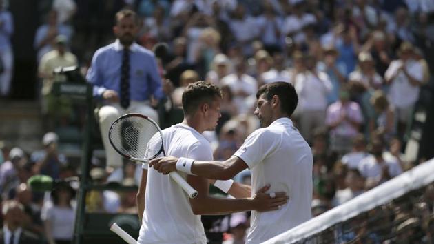 Djokovic defeated Pavlasek 6-2,6-2,6-1 to continue his good form. (AP) Djokovic defeated Pavlasek 6-2,6-2,6-1 to continue his good form. (AP)