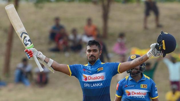 Danushka Gunathilaka and Niroshan Dickwella slammed centuries as Sri Lanka defeated Zimbabwe by eight wickets to take a 2-1 lead in the series. (AFP) Danushka Gunathilaka and Niroshan Dickwella slammed centuries as Sri Lanka defeated Zimbabwe by eight wickets to take a 2-1 lead in the series. (AFP)