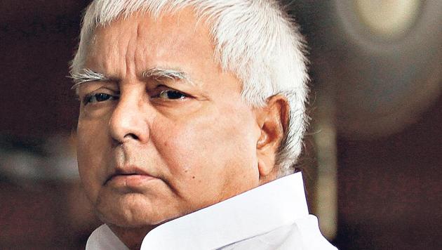 RJD chief Lalu Prasad is looking to take steps to consolidate his vote base among the Yadavs and Muslims.(HT file)