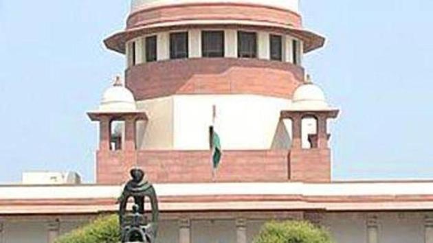 A three-judge bench held that it has not found any “error apparent on the record” in the apex court’s January 25, 2010, verdict by which the death sentence awarded by the trial court and affirmed by the Punjab and Haryana high court was maintained. (HT Fiie) A three-judge bench held that it has not found any “error apparent on the record” in the apex court’s January 25, 2010, verdict by which the death sentence awarded by the trial court and affirmed by the Punjab and Haryana high court was maintained. (HT Fiie)