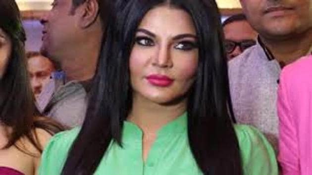 Actress Rakhi Sawant(HT File)