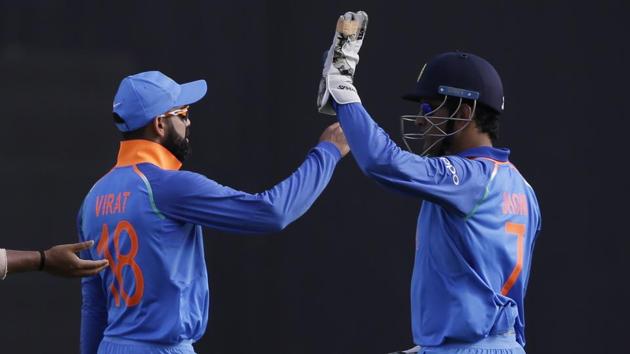 India captain Virat Kohli has shown unflinching support towards MS Dhoni.(AP)