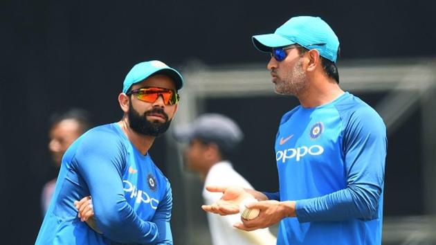 Virat Kohli has backed MS Dhoni’s form and said one odd instance of not finishing a game does not make it a big issue for the Indian cricket team. (AFP/Getty Images) Virat Kohli has backed MS Dhoni’s form and said one odd instance of not finishing a game does not make it a big issue for the Indian cricket team. (AFP/Getty Images)