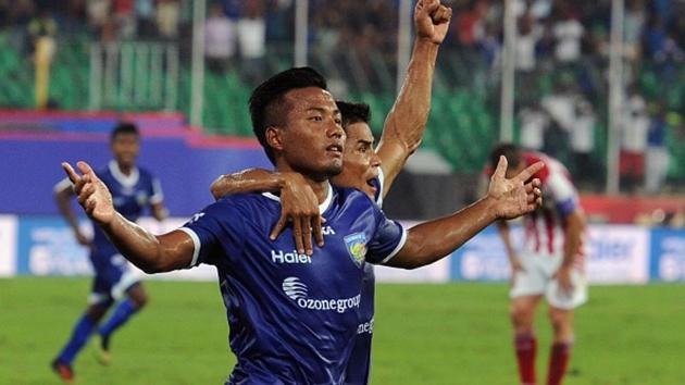 Jeje has been a core member of Chennaiyin FC since the franchise’s inception in 2014. (AFP/Getty Images) Jeje has been a core member of Chennaiyin FC since the franchise’s inception in 2014. (AFP/Getty Images)