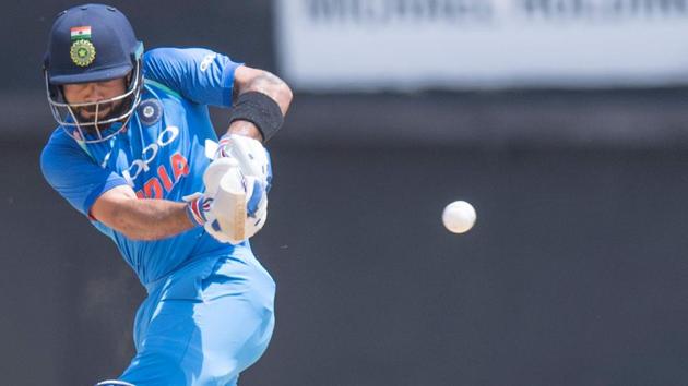 But India captain Virat Kohl took over from there. (AFP) But India captain Virat Kohl took over from there. (AFP)