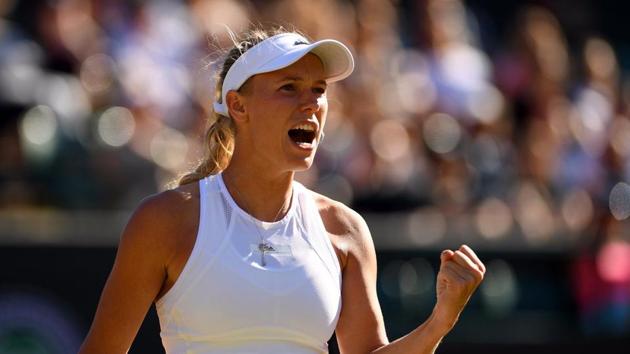 Former World No. 1 Caroline Wozniacki came within two points of defeat against unseeded Estonian Anett Kontaveit before recovering to win 3-6, 7-6(3), 6-2. (Twitter )