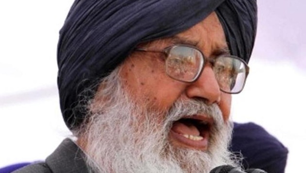 Akali leader Parkash Singh Badal. (HT File Photo) Akali leader Parkash Singh Badal. (HT File Photo)