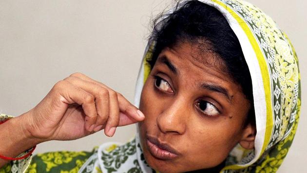 Geeta was just seven years old when she accidentally crossed into the neighbouring country over 15 years ago. (HT Photo) Geeta was just seven years old when she accidentally crossed into the neighbouring country over 15 years ago. (HT Photo)