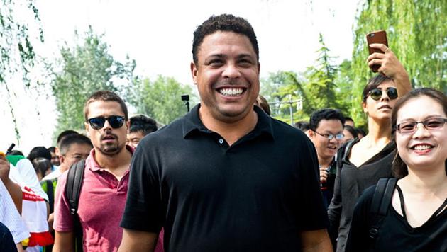Ronaldo Luis Nazario de Lima’s son will represent Brazil’s U-18 side in the Maccabiah Games.(Getty Images)