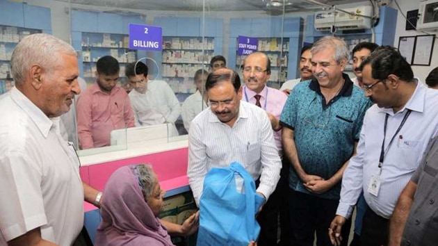 Health secretary CK Mishra had inaugurated the facility by distributing ortho implants to patients at PGI, Chandigarh, on June 27. (HT Photo) Health secretary CK Mishra had inaugurated the facility by distributing ortho implants to patients at PGI, Chandigarh, on June 27. (HT Photo)
