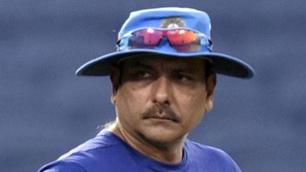 Former Indian cricket team director Ravi Shastri is the top contender for the position of head coach.(HT Photo)