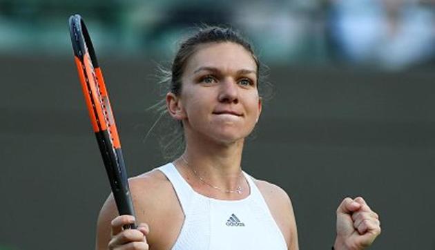 Simona Halep defeated Victoria Azarenka 7-6 (7/3), 6-2 to enter Wimbledon 2017 quarters. (Twitter) Simona Halep defeated Victoria Azarenka 7-6 (7/3), 6-2 to enter Wimbledon 2017 quarters. (Twitter)