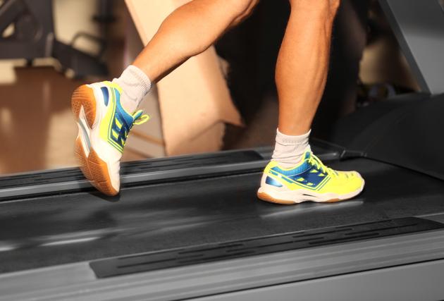 The air pressure in the treadmill can be adjusted to take the patient from 100% of their body weight to only 20%, the same feeling as walking on the moon.(Shutterstock)