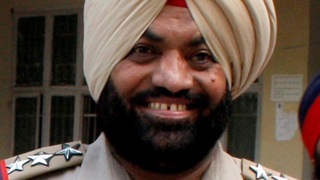 Dismissed crime investigation agency (CIA) inspector Inderjit Singh(HT File Photo)
