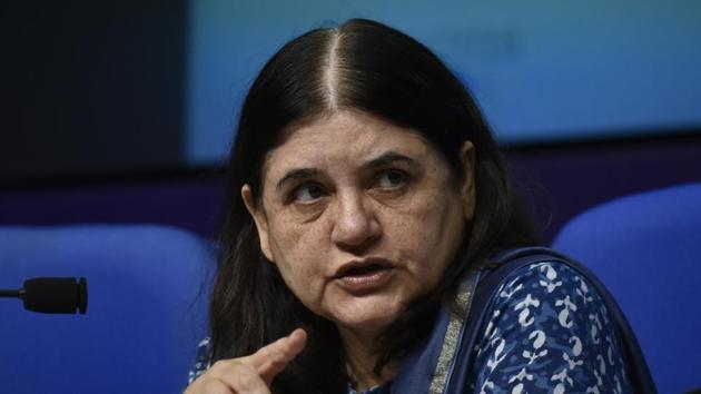 Union Women and Child Development Minister Maneka Gandhi. (HT file photo) Union Women and Child Development Minister Maneka Gandhi. (HT file photo)