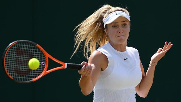 Elina Svitolina did not live up to expectations as a pre-tournament favourite. (AFP)