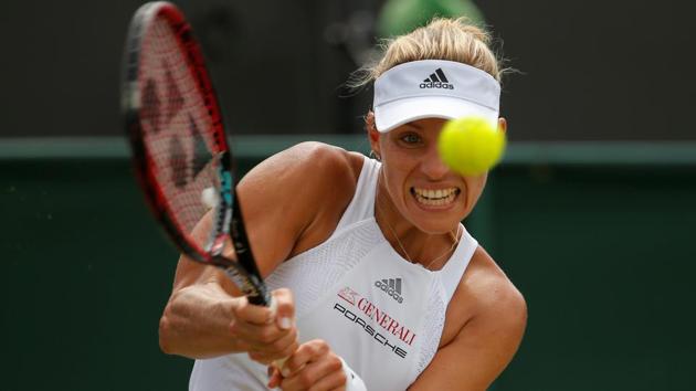 Angelique Kerber lost her match and her number one ranking in the process. (REUTERS)
