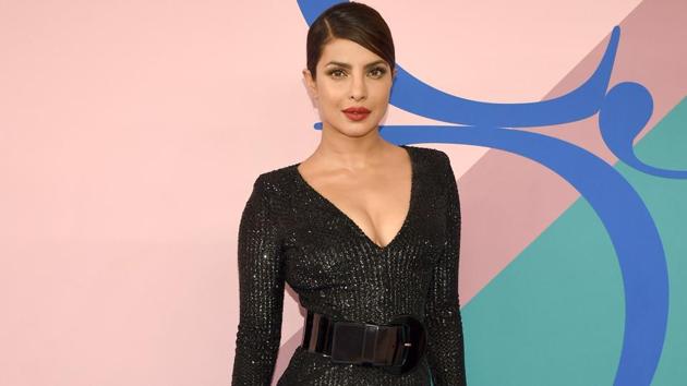 Priyanka Chopra attends the 2017 CFDA Fashion Awards at Hammerstein Ballroom.(AFP)