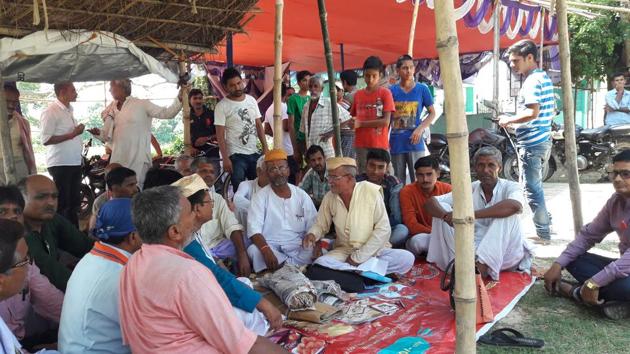 The Sabha Gachhi was held at Saurath village from June 25 to July 3. (Reena Sopam/HT Photo) The Sabha Gachhi was held at Saurath village from June 25 to July 3. (Reena Sopam/HT Photo)