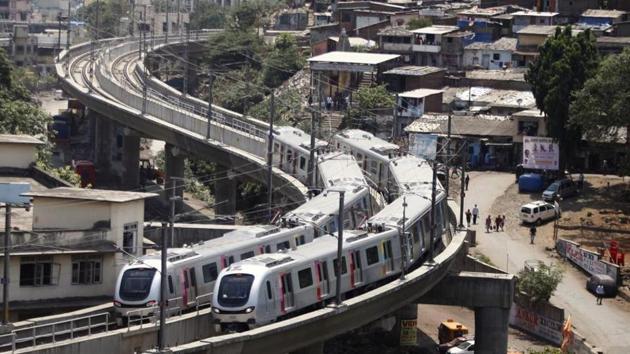 The crushers were installed on Monday at the DN Nagar, Andheri, Chakala, Marol Naka, Saki Naka and Ghatkopar metro stations.(File)