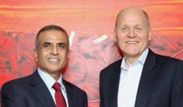 Sunil Bharti Mittal, Founder and Chairman, Bharti Enterprises shakes hands with Sigve Brekke, Chief Executive Officer, Telenor Group after Airtel’s acquisition of Telenor (India). In the past Bharti has seen seamless mergers, but experts say that its speculated alliance with the Tata Group might be a bumpy ride. (PTI) Sunil Bharti Mittal, Founder and Chairman, Bharti Enterprises shakes hands with Sigve Brekke, Chief Executive Officer, Telenor Group after Airtel’s acquisition of Telenor (India). In the past Bharti has seen seamless mergers, but experts say that its speculated alliance with the Tata Group might be a bumpy ride. (PTI)