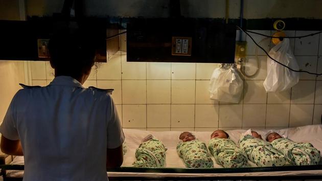 Tiny bundles of joy. (Kunal Patil/HT Photo)