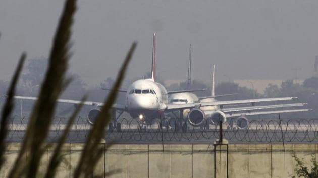 An IB source said allowing foreign players to fully own domestic carriers might pose threat to national security, especially during the times of conflict. (HT File Photo) An IB source said allowing foreign players to fully own domestic carriers might pose threat to national security, especially during the times of conflict. (HT File Photo)