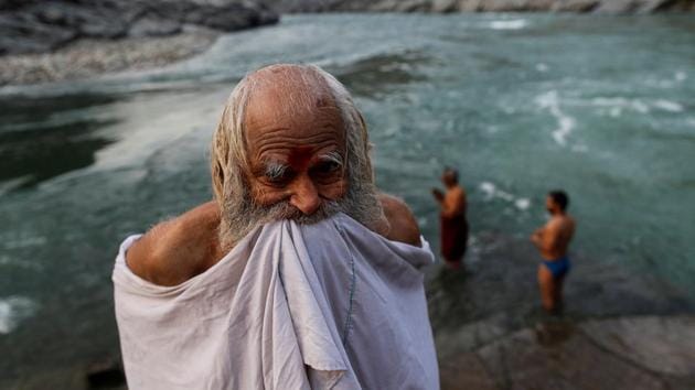 The River Ganga begins as a confluence of the Alaknanda and Bhagirathi rivers high in Devprayag with its waters crystal clear, but pollution and excessive human influence transform it into toxic sludge as it courses through India’s holiest cities, agricultural and industrial belts, merging finally into the Bay of Bengal. (Danish Siddiqui / Reuters) The River Ganga begins as a confluence of the Alaknanda and Bhagirathi rivers high in Devprayag with its waters crystal clear, but pollution and excessive human influence transform it into toxic sludge as it courses through India’s holiest cities, agricultural and industrial belts, merging finally into the Bay of Bengal. (Danish Siddiqui / Reuters)