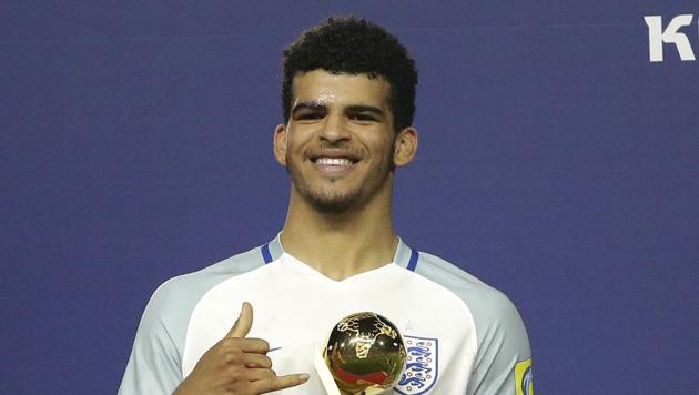 Dominic Solanke has signed for Liverpool after his contract with Premier League champions Chelsea expired. (AP) Dominic Solanke has signed for Liverpool after his contract with Premier League champions Chelsea expired. (AP)