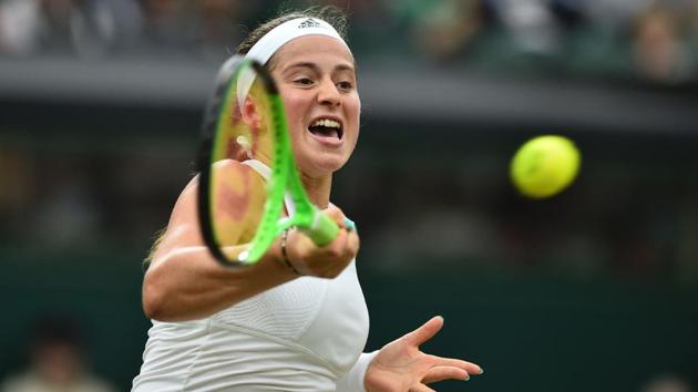 Jelena Ostapenko could not pose much of a challenge to veteran Venus Williams. (AFP)