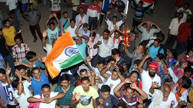 The Amarnath pilgrimage has come under attack by militants three times in the past, including the massacre of 30 people in Pahalgam on August 1, 2000. The government had held the Lashkar-e-Taiba responsible for that attack. (Nitin Kanotra / HT Photo)