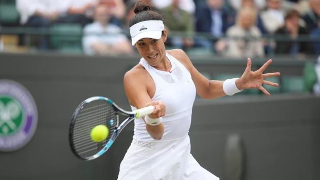 Garbine Muguruza defeated Svetlana Kuznetsova 6-3, 6-4. (REUTERS)