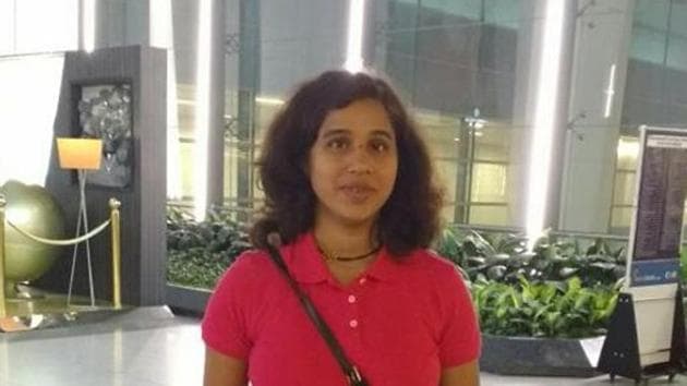 Kanchanmala Pande won a silver medal in the Para-Swimming Championships in Berlin.(Facebook/Vinod Deshmukh)