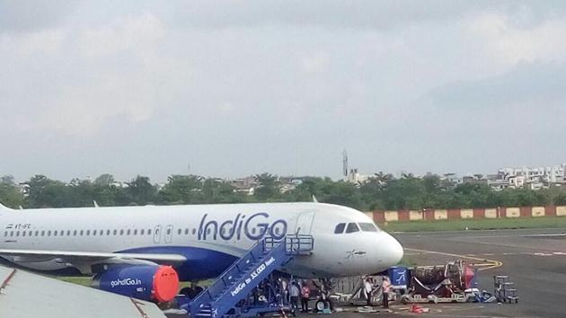 The snag in the AC unit was detected on the runway after the air traffic control had given the aircraft clearance for take-off in Patna. (HT file photo) The snag in the AC unit was detected on the runway after the air traffic control had given the aircraft clearance for take-off in Patna. (HT file photo)
