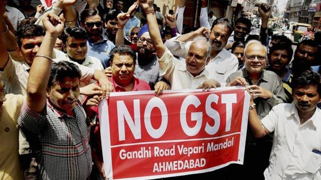 Textile traders in Ahmedabad are already on an (HT FILE FOR REPRESENTATION) Textile traders in Ahmedabad are already on an (HT FILE FOR REPRESENTATION)
