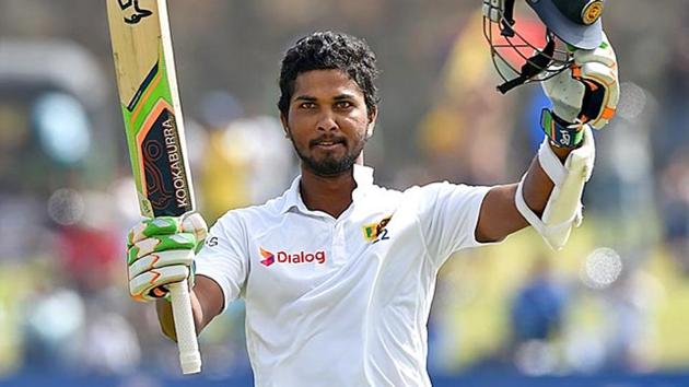 Dinesh Chandimal has been named as Sri Lanka’s new Test captain after the resignation of Angelo Mathews following the Sri Lanka vs Zimbabwe ODI series, which the islanders lost. Upul Tharanga will the the captain in limited-overs.(AFP file photo)