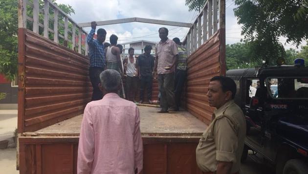 All 13 arrested will be produced in court on Thursday afternoon. (Sohil Sehran/HT Photo) All 13 arrested will be produced in court on Thursday afternoon. (Sohil Sehran/HT Photo)