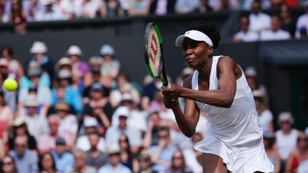 Venus Williams produced a clinical performance to claim a 6-4, 6-2 win over Johanna Konta. (Twitter )