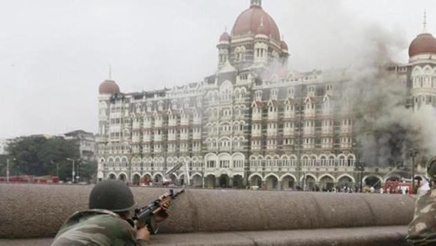 A file photo of Indian army soldiers take up position during a gun battle at the Taj Mahal hotel in Mumbai on November 29, 2008. (REUTERS) A file photo of Indian army soldiers take up position during a gun battle at the Taj Mahal hotel in Mumbai on November 29, 2008. (REUTERS)