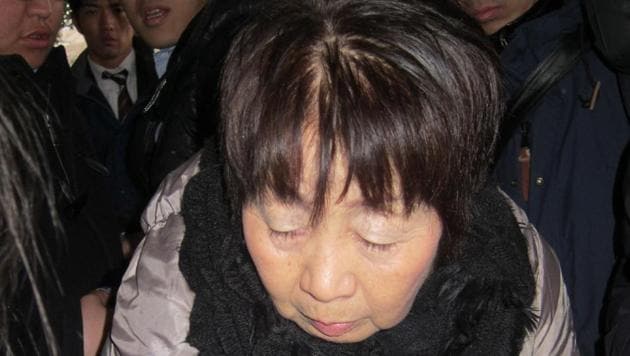 Chisako Kakehi, known as "Black Widow", in Kyoto on March 13, 2014. (AFP) Chisako Kakehi, known as "Black Widow", in Kyoto on March 13, 2014. (AFP)