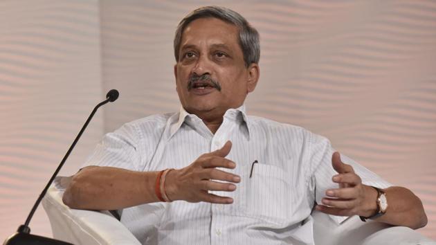 Goa chief minister Manohar Parrikar(Gurinder Osan/HT File Photo)