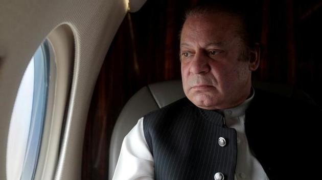 File photo of Pakistan Prime Minister Nawaz Sharif in his plane on February 3, 2017. (Reuters) File photo of Pakistan Prime Minister Nawaz Sharif in his plane on February 3, 2017. (Reuters)