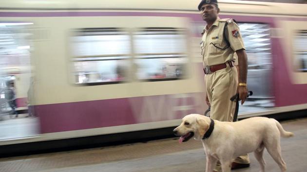 The security was beefed up. (Bhushan Koyande/HT PHOTO) 