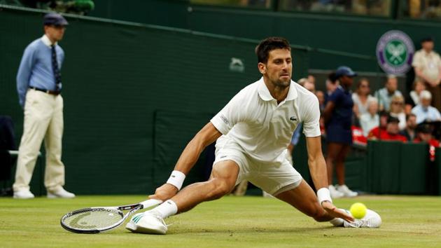 Novak Djokovic retired hurt during his quarter-final against Tomas Berdych at the Wimbledon.(REUTERS)