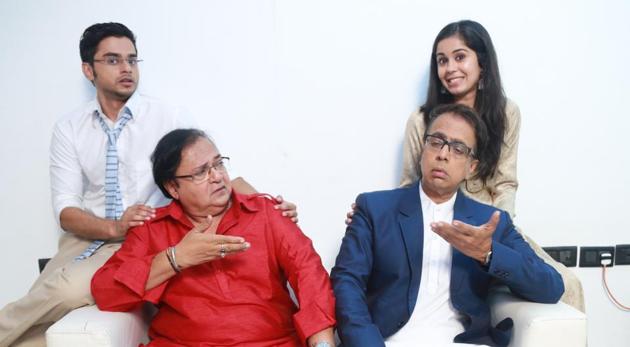 A still from the play, Last Over.