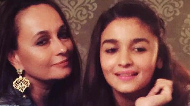 Soni Razdan is happy with the way Alia Bhatt is choosing the right kind of roles and films for herself.(Soni Razdan/HT Photo)