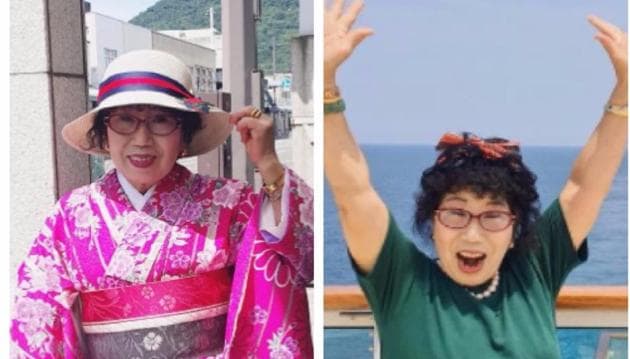 Park Makrye has even got brand endorsements. (Courtesy: Korea_Grandma/Instagram) Park Makrye has even got brand endorsements. (Courtesy: Korea_Grandma/Instagram)