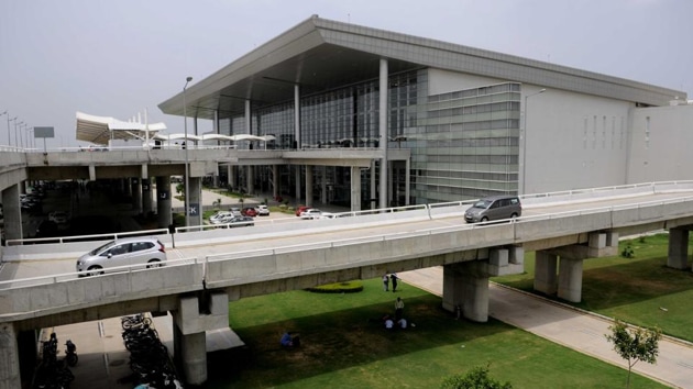 Chandigarh International Airport. (HT Photo) Chandigarh International Airport. (HT Photo)